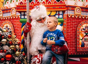 С 20 по 30 декабря в ТРК «СБС Мегамолл» Резиденция Деда Мороза!